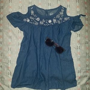Girls Floral Blouse